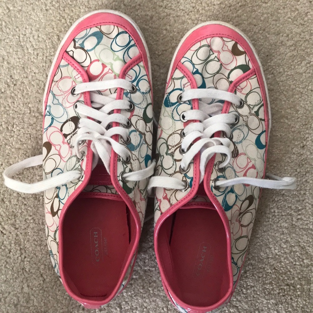 Coach tennis shoes